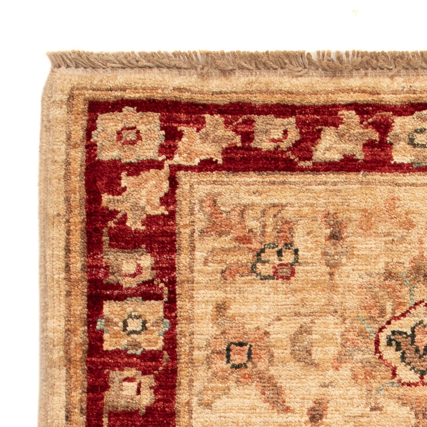 Ziegler Teppich - 66 x 52 cm - beige