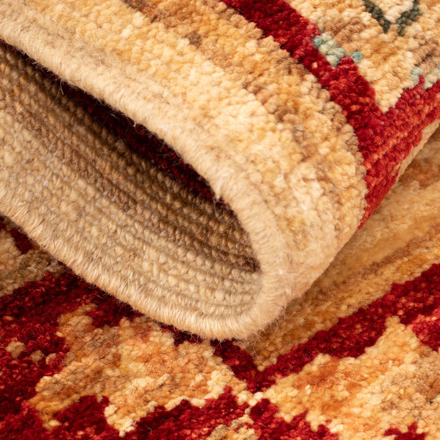 Ziegler Teppich - 66 x 52 cm - beige