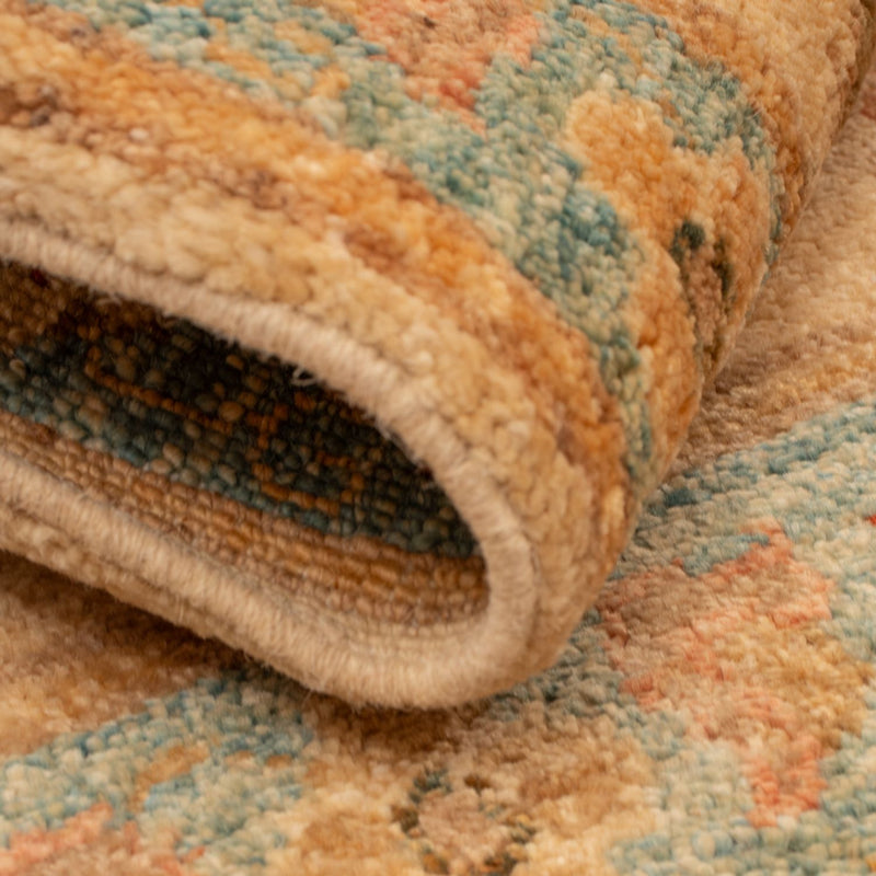 Ziegler Teppich quadratisch  - 70 x 69 cm - beige