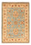 Ziegler Teppich - 73 x 52 cm - türkis