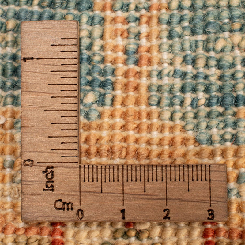 Ziegler Teppich - 73 x 52 cm - türkis
