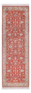 Läufer Seiden - Kaschmir Seide - 242 x 79 cm - rot