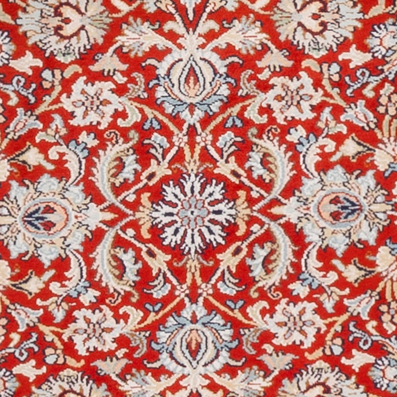 Läufer Seiden - Kaschmir Seide - 242 x 79 cm - rot