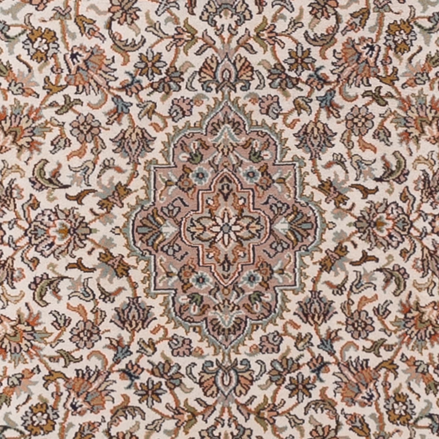 Läufer Seiden - Kaschmir Seide - 290 x 81 cm - dunkelbeige