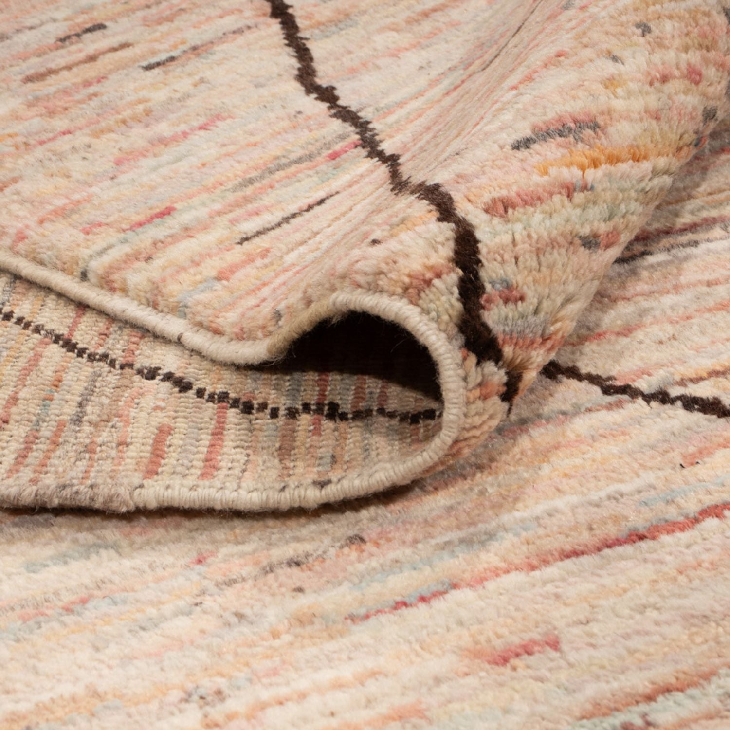 Berber Teppich - 293 x 257 cm - beige
