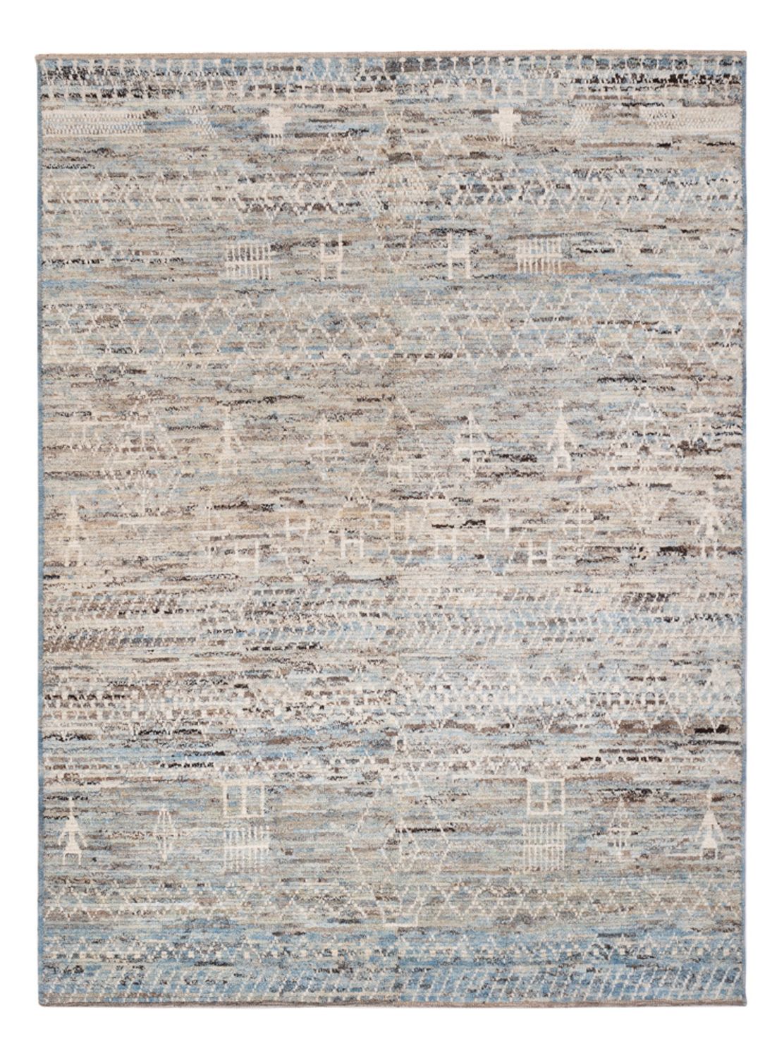 Berber Teppich - 238 x 175 cm - dunkelbeige