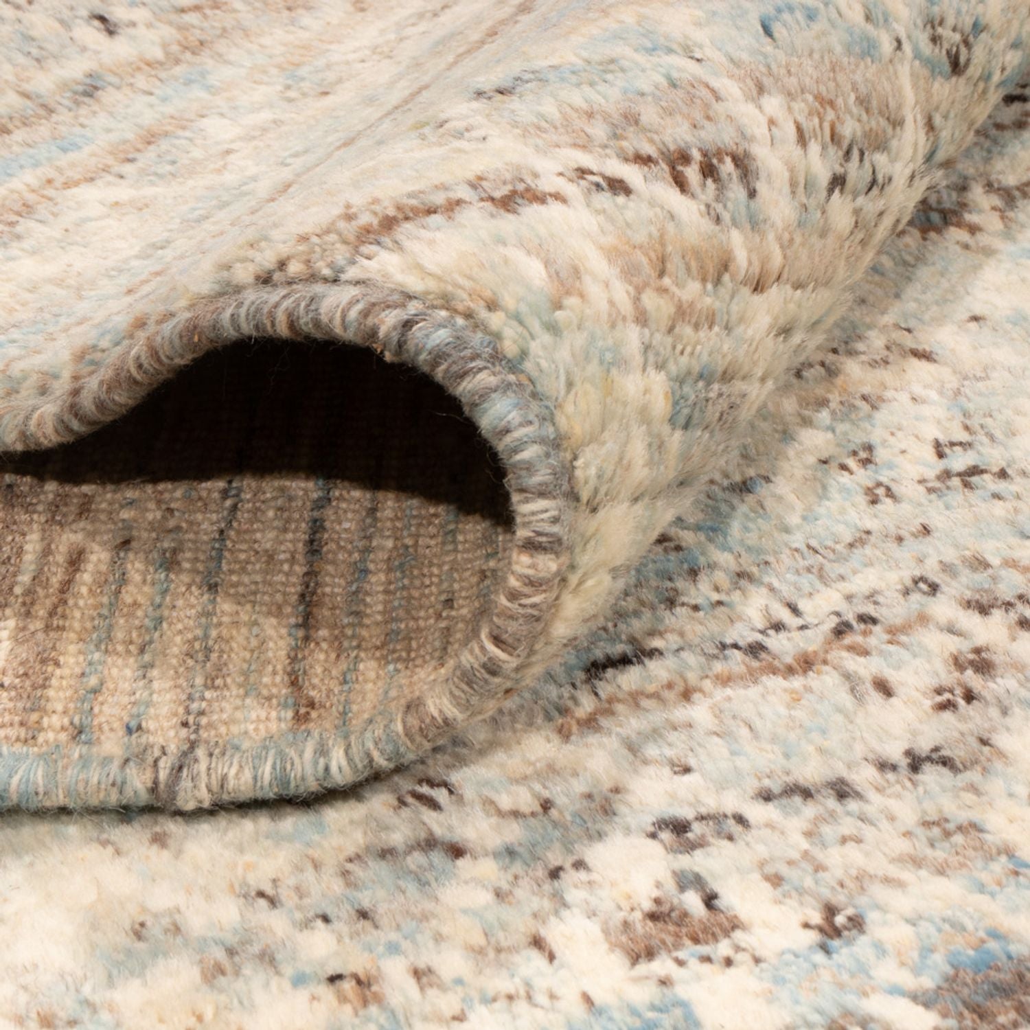 Berber Teppich - 234 x 178 cm - dunkelbeige