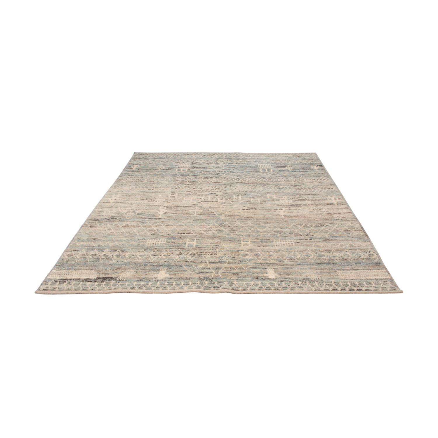 Berber Teppich - 234 x 178 cm - dunkelbeige
