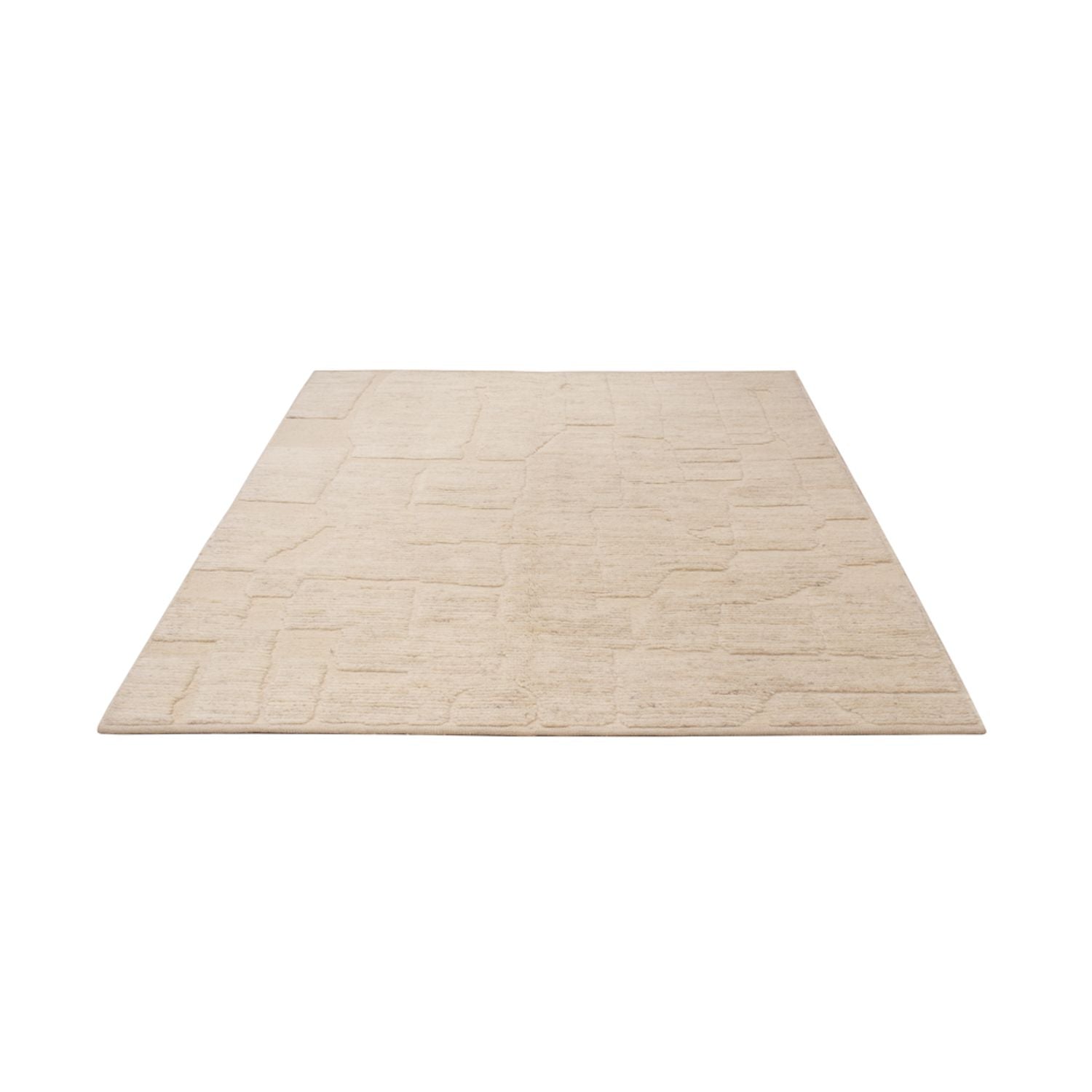 Berber Teppich - 191 x 145 cm - creme