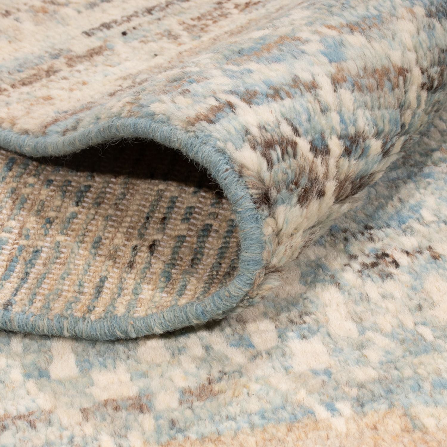 Berber Teppich - 196 x 151 cm - mehrfarbig