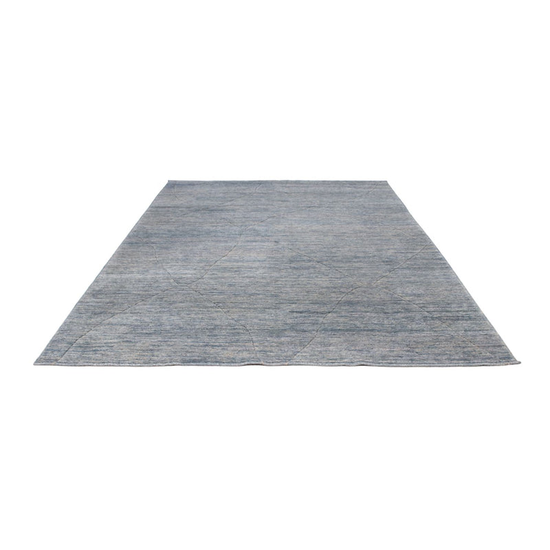 Berber Teppich - 360 x 274 cm - seeblau