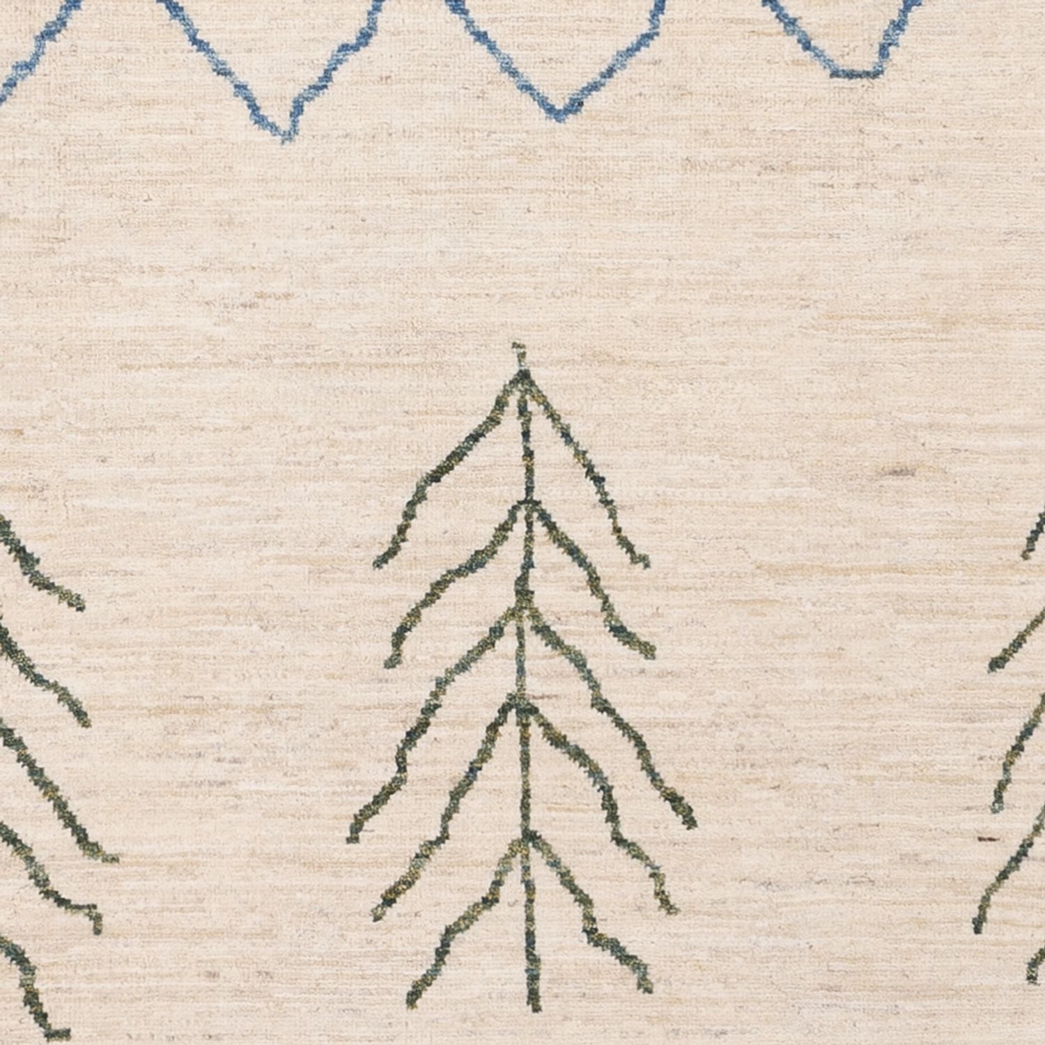 Berber Teppich - 241 x 172 cm - natur
