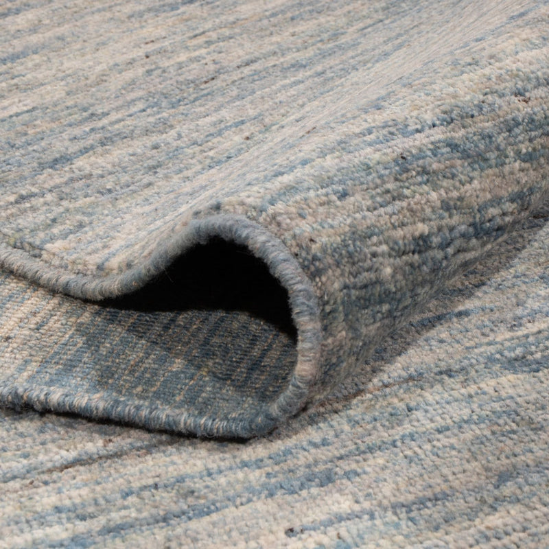 Berber Teppich - 298 x 258 cm - seeblau