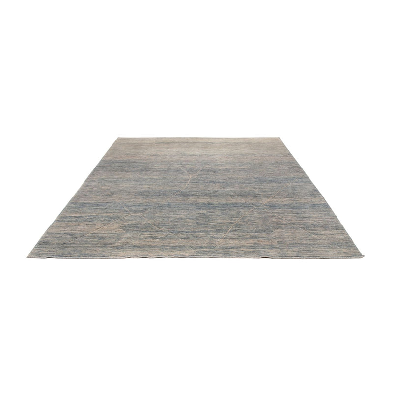 Berber Teppich - 298 x 258 cm - seeblau