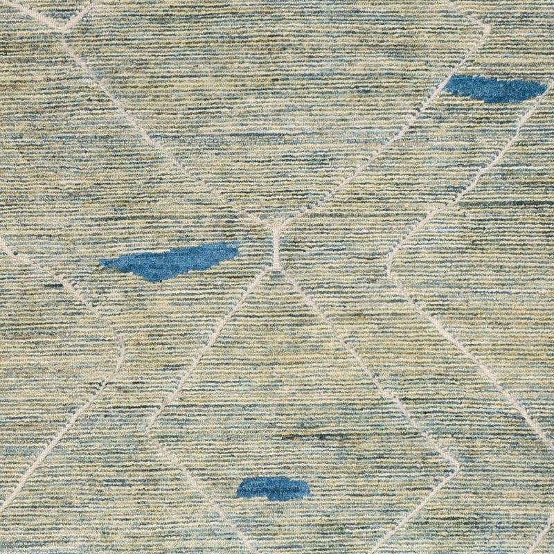 Berber Teppich - 300 x 202 cm - hellgrün