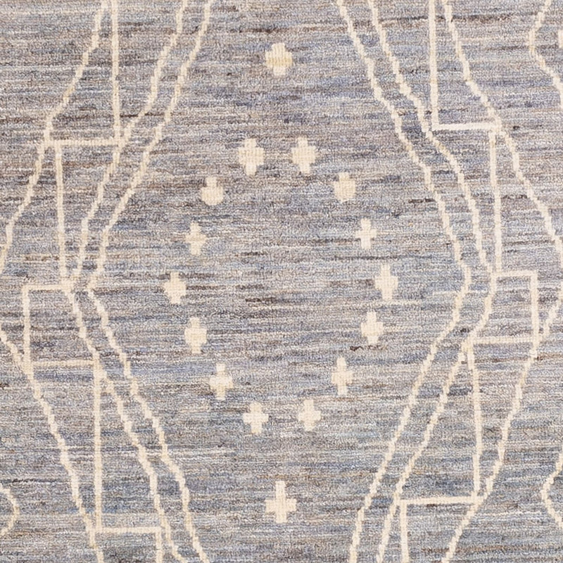 Berber Teppich - 198 x 156 cm - seeblau