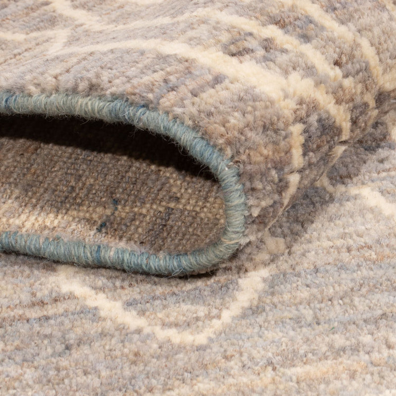 Berber Teppich - 198 x 156 cm - seeblau