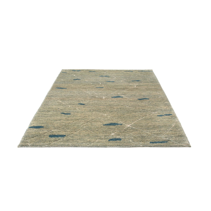 Berber Teppich - 199 x 160 cm - hellgrün