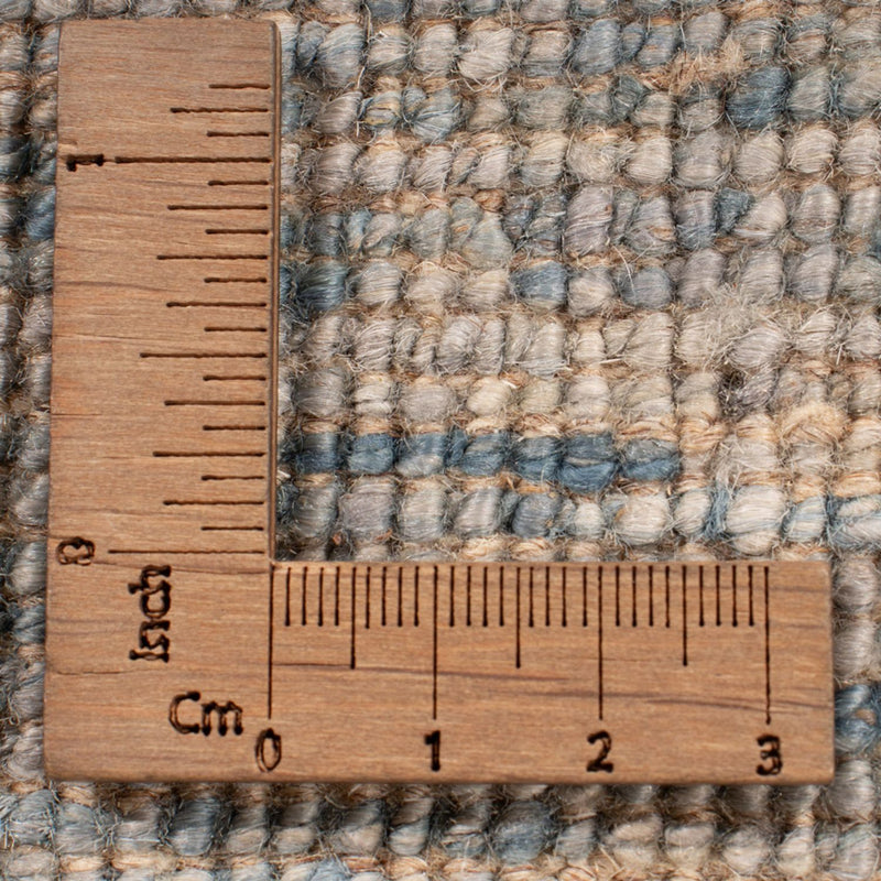 Berber Teppich - 196 x 154 cm - seeblau