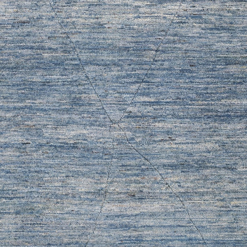 Berber Teppich - 242 x 172 cm - seeblau