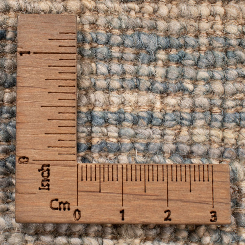 Berber Teppich - 242 x 172 cm - seeblau