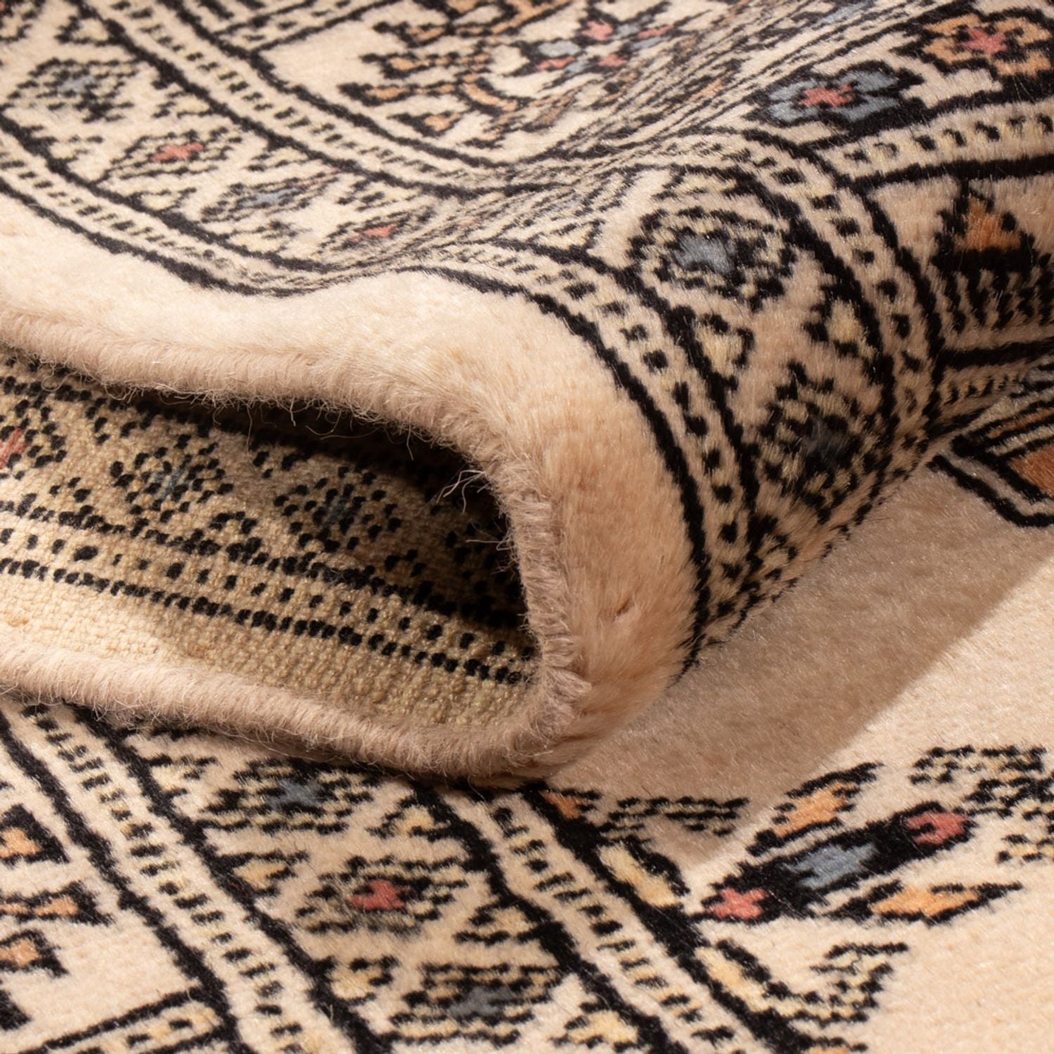 Läufer Pakistan - 244 x 77 cm - beige