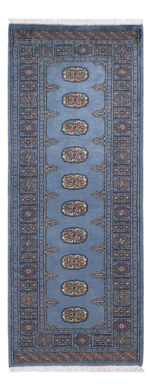 Läufer Pakistan - 201 x 77 cm - blau