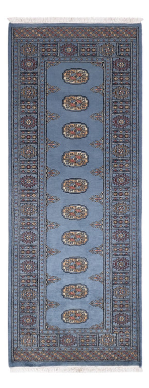 Läufer Pakistan - 197 x 77 cm - blau