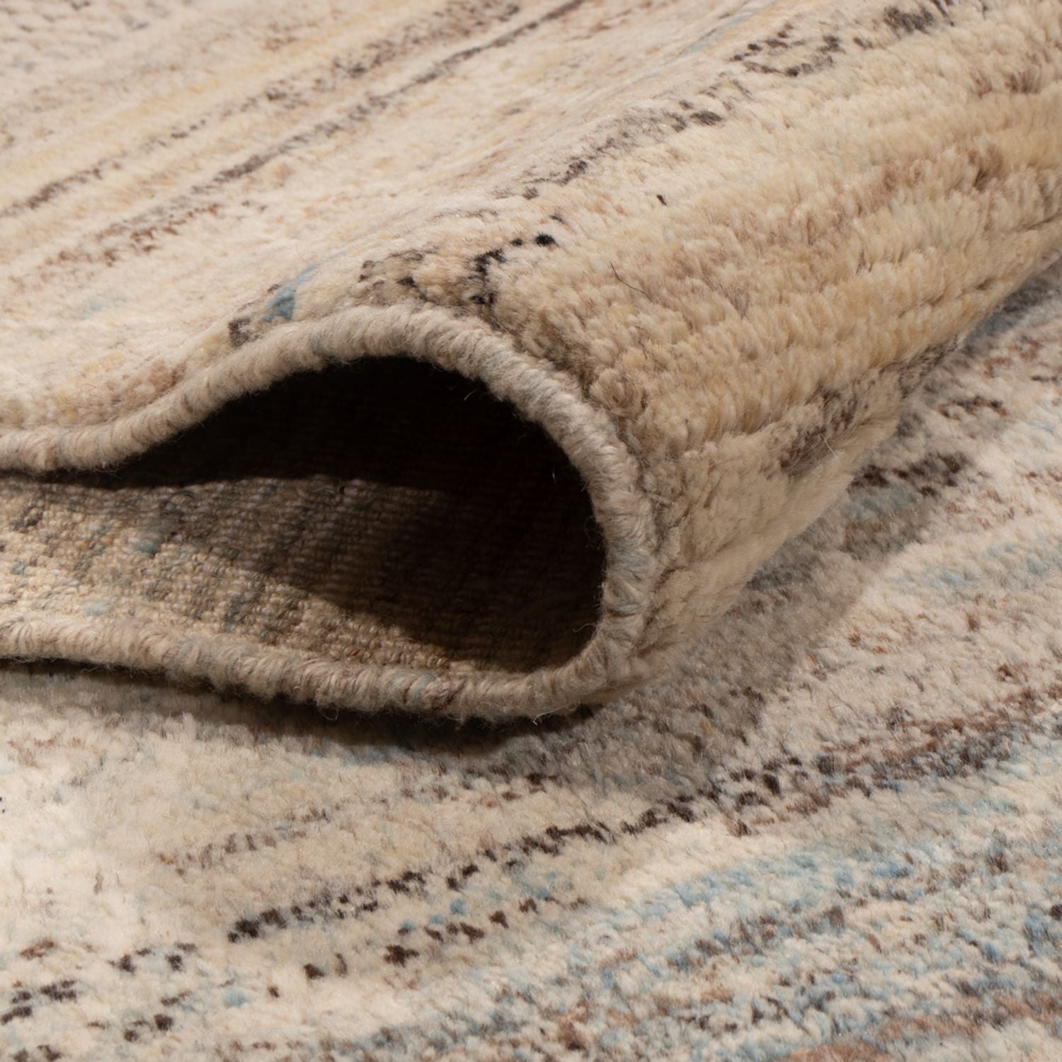 Berber Teppich - 338 x 252 cm - dunkelbeige