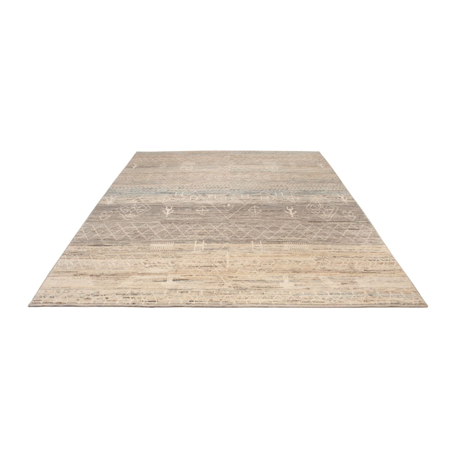 Berber Teppich - 338 x 252 cm - dunkelbeige