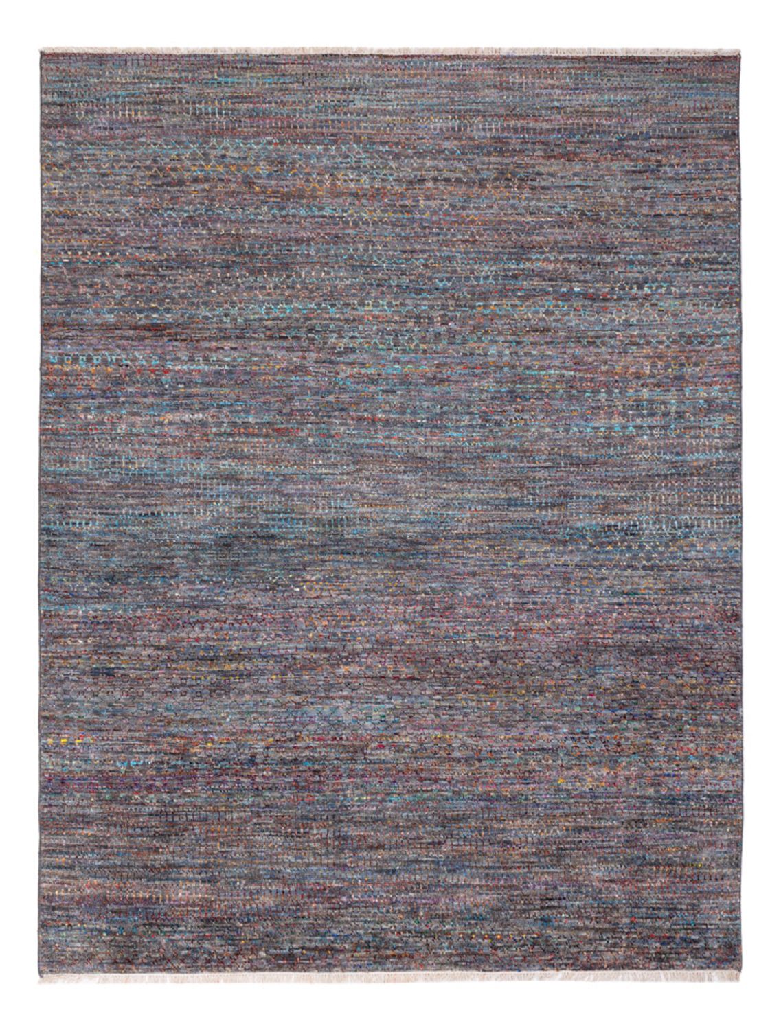 Designer Teppich - 306 x 245 cm - dunkelblau