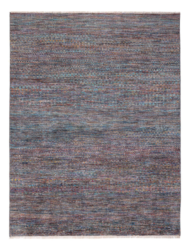 Designer Teppich - 306 x 245 cm - dunkelblau
