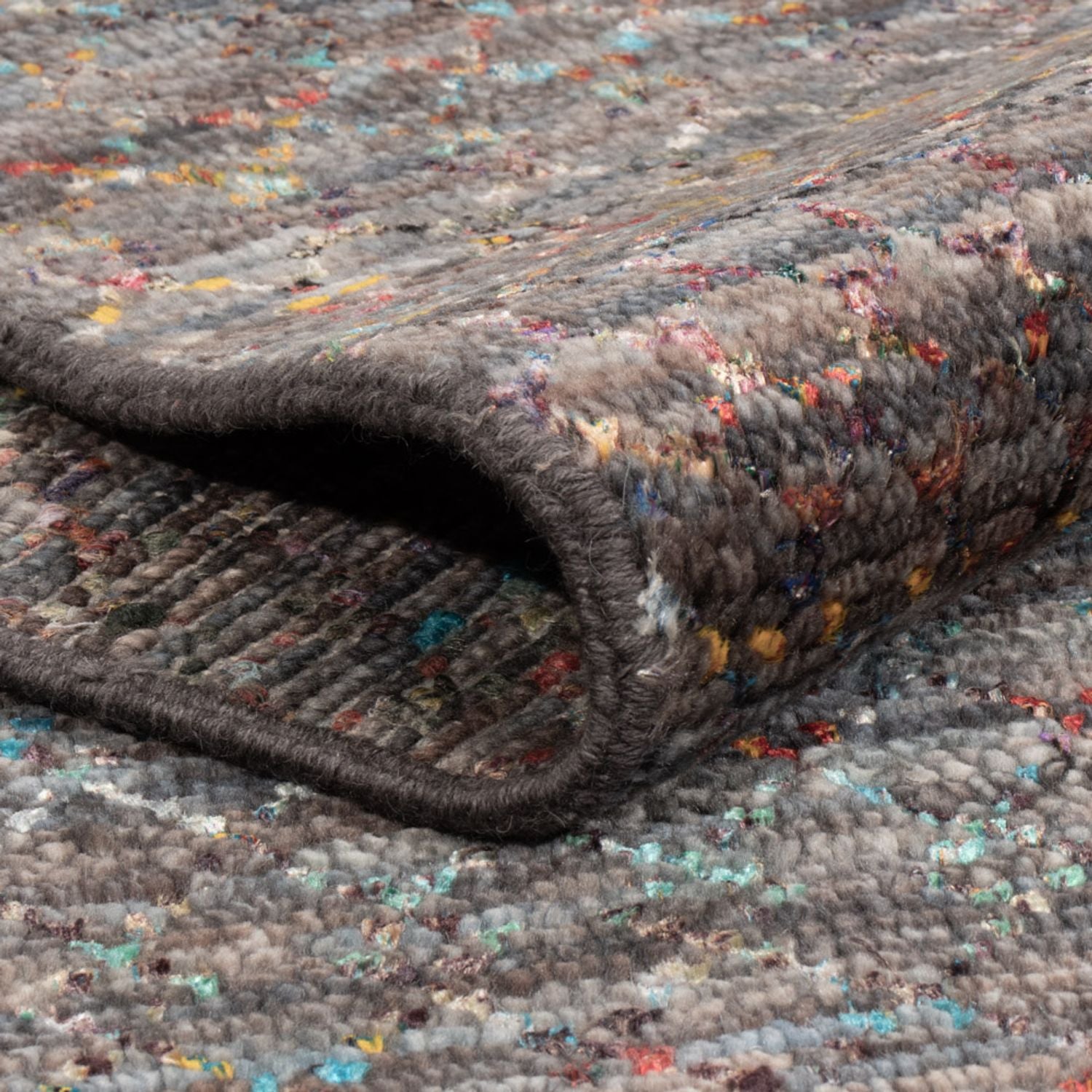 Designer Teppich - 306 x 245 cm - dunkelblau