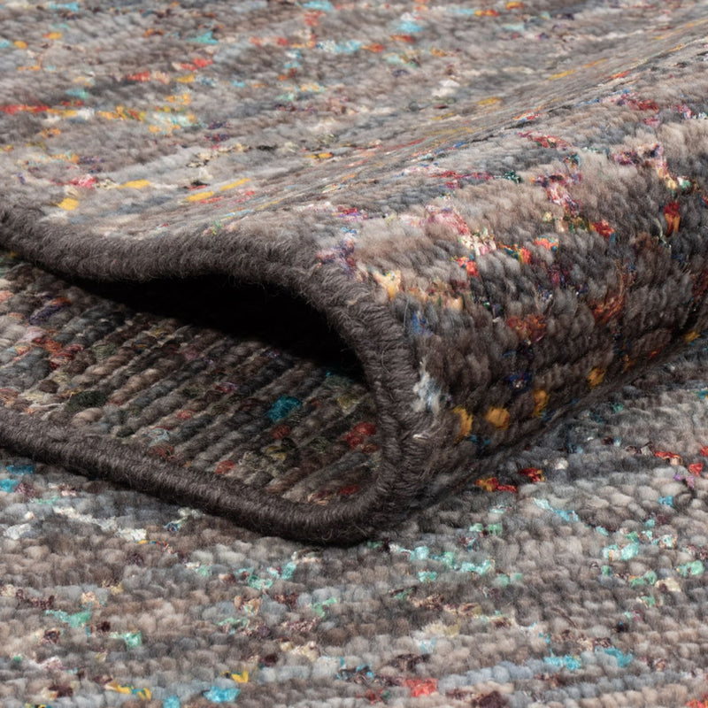 Designer Teppich - 306 x 245 cm - dunkelblau