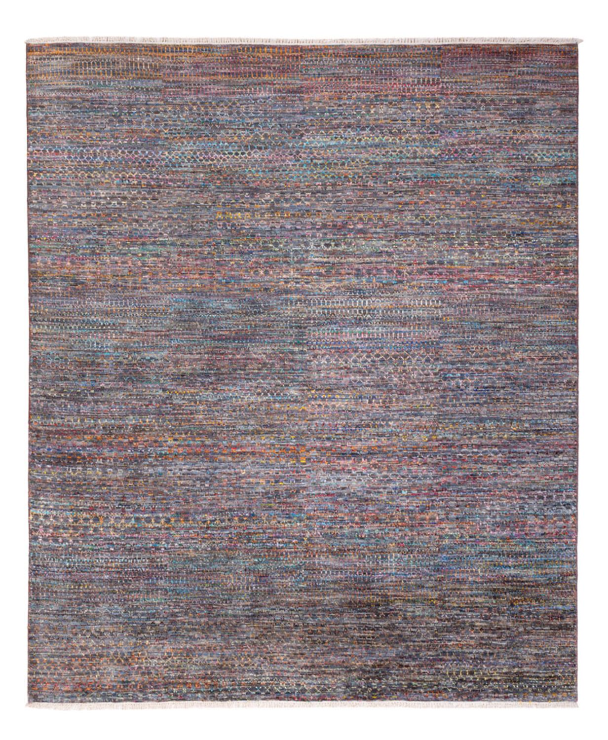 Designer Teppich - 304 x 249 cm - dunkelblau
