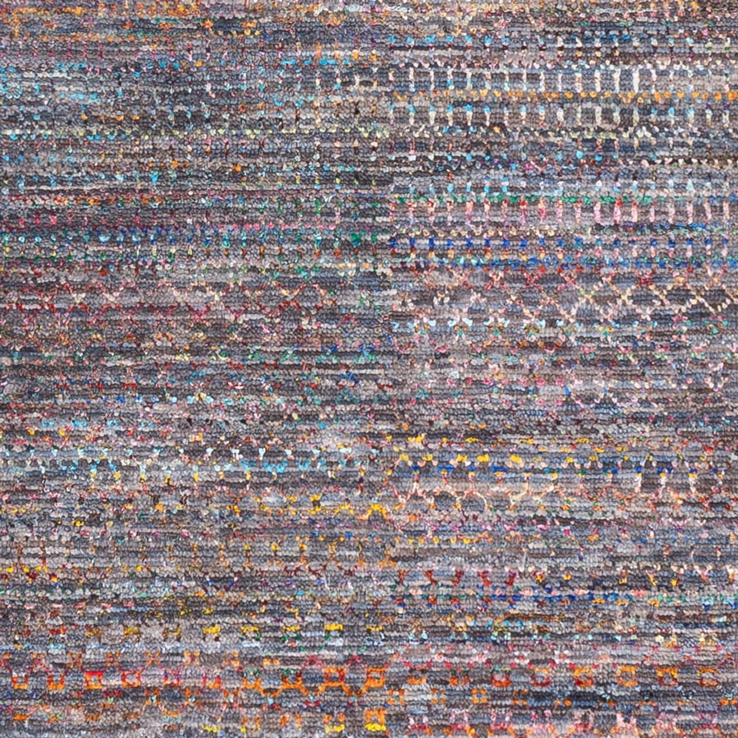 Designer Teppich - 304 x 249 cm - dunkelblau