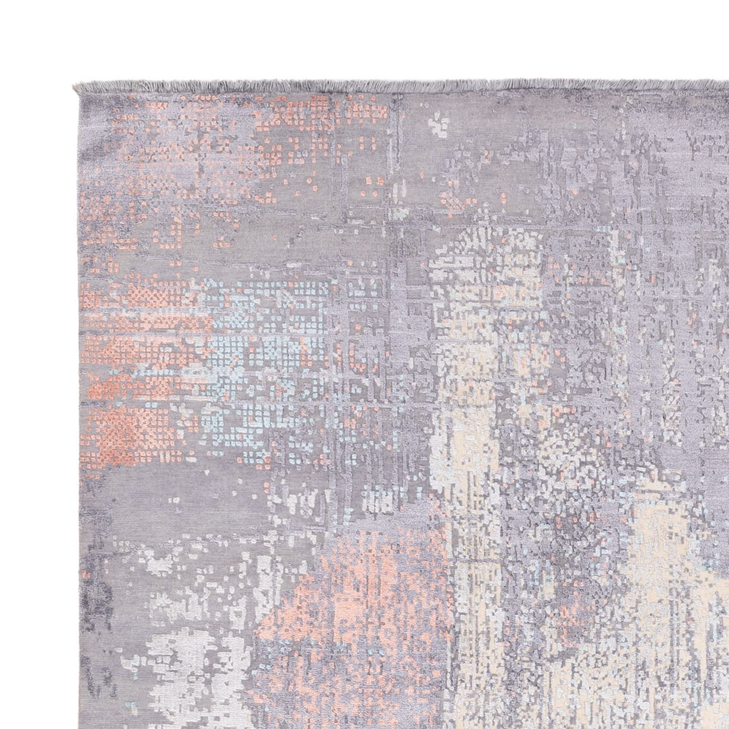 Designer Teppich - 306 x 255 cm - mehrfarbig