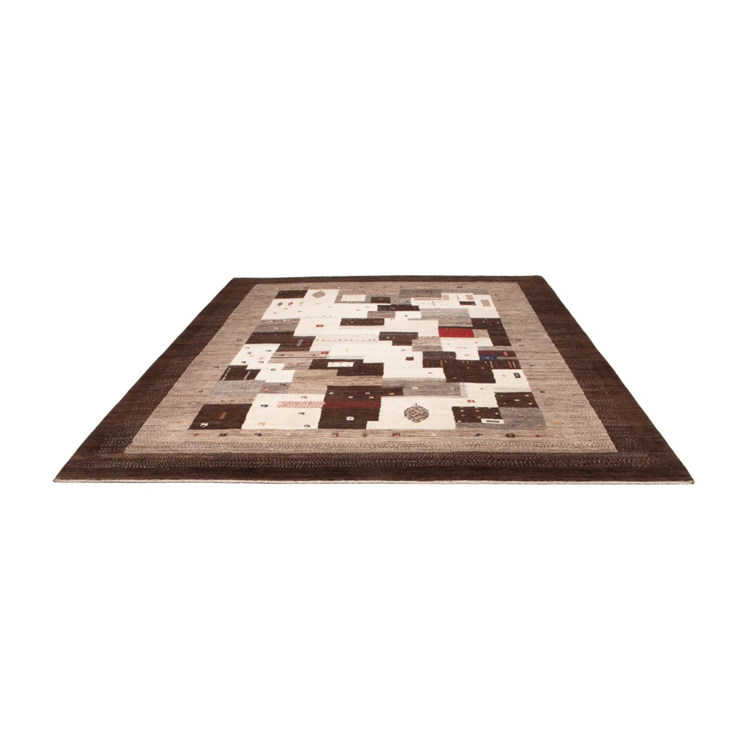 Gabbeh Teppich - Loribaft Indus - 299 x 244 cm - mehrfarbig