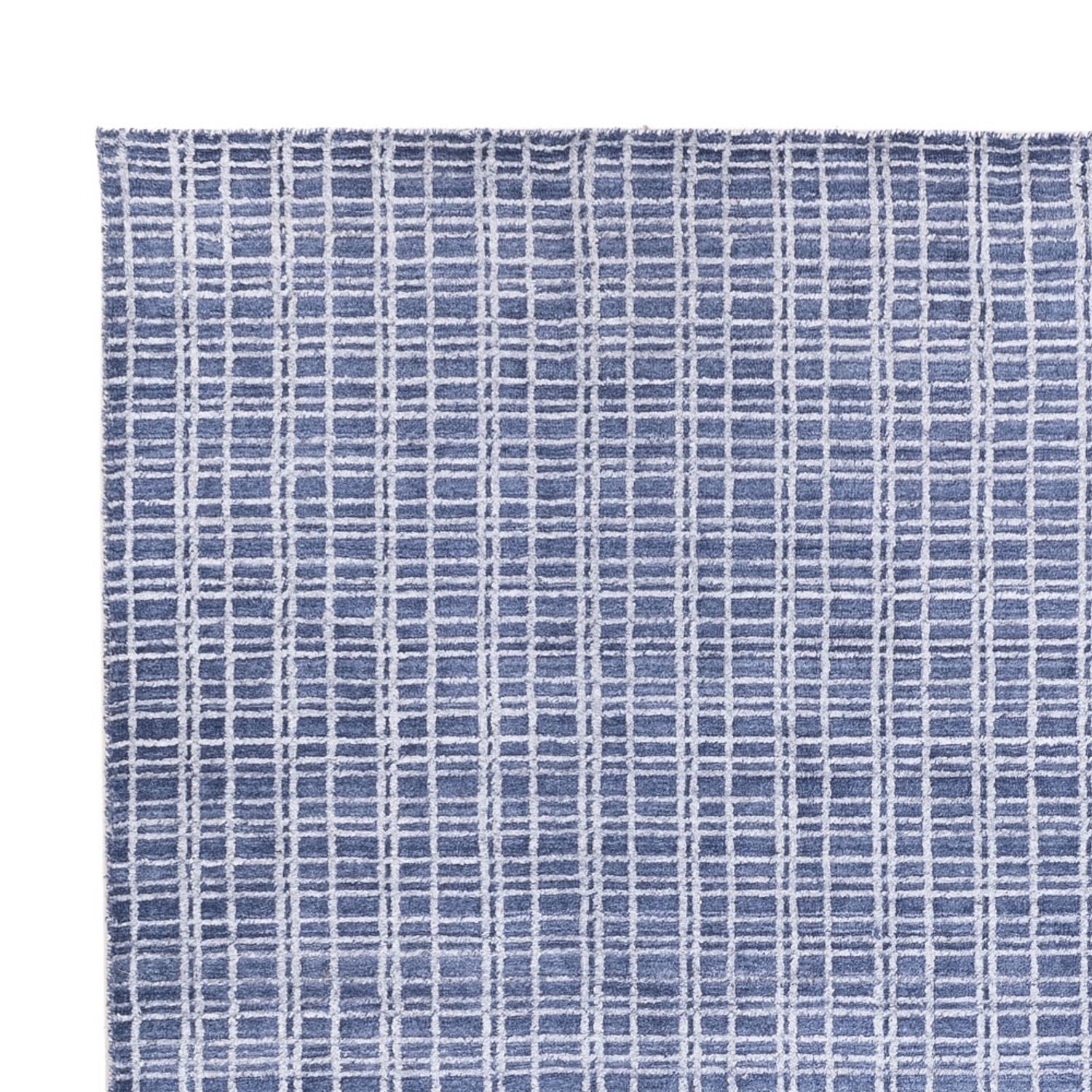 Designer Teppich - 302 x 248 cm - blau