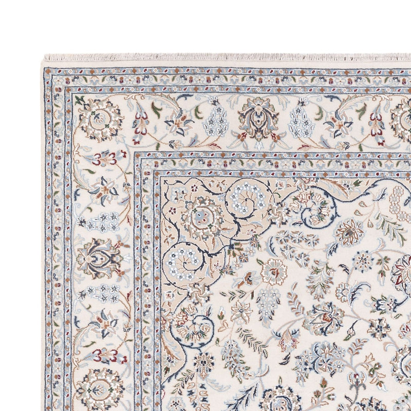 Orientteppich - Nain - Indus - 303 x 241 cm - weiß