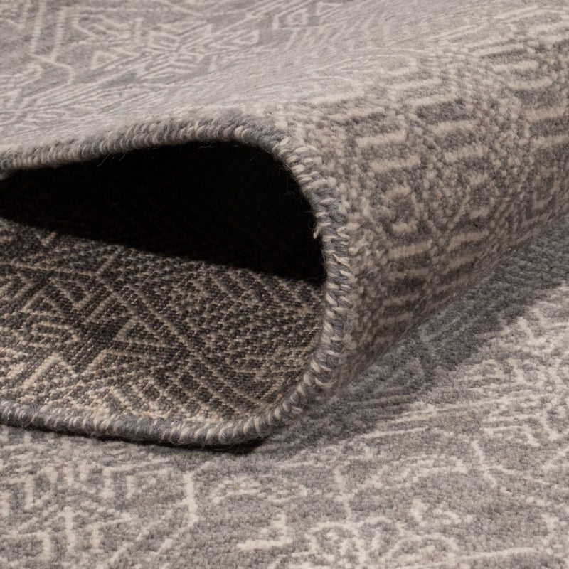 Designer Teppich - 302 x 244 cm - grau