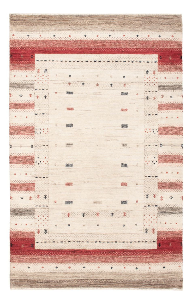 Gabbeh Teppich - Loribaft Indus - 155 x 102 cm - beige