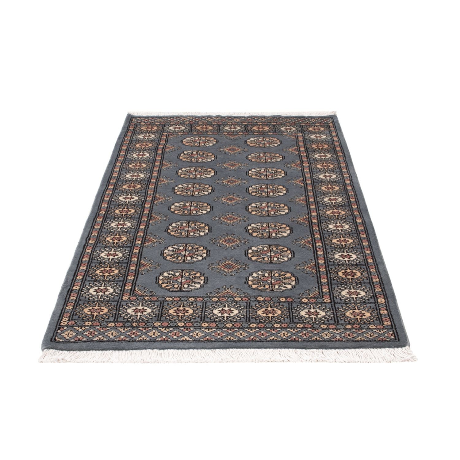 Pakistan Teppich - 152 x 93 cm - hellblau
