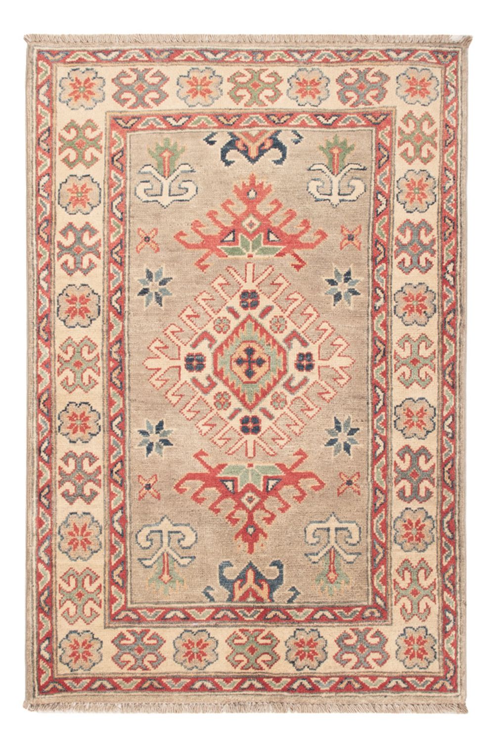 Ziegler Teppich - Kazak - 125 x 82 cm - hellgrün