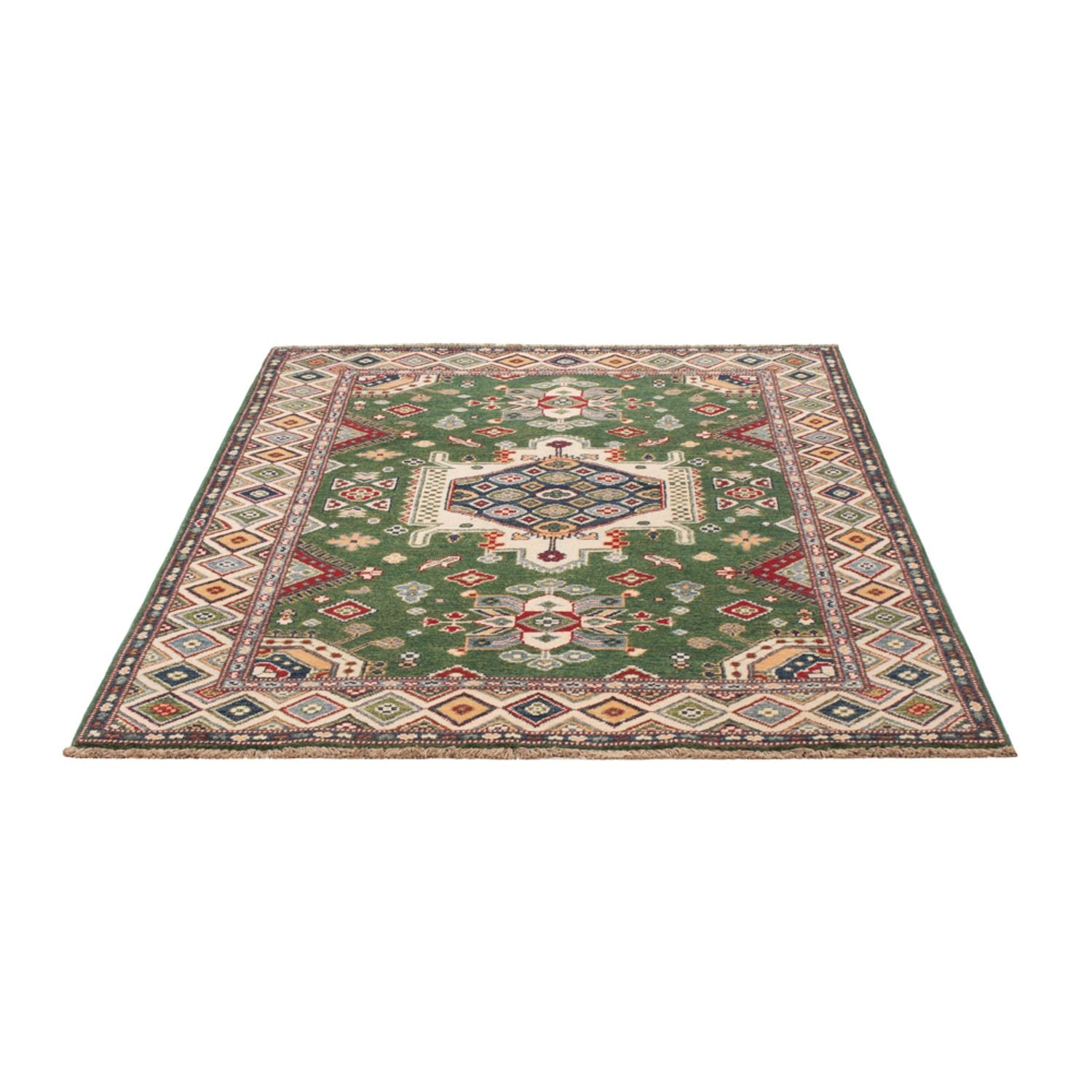 Ziegler Teppich - Kazak - 177 x 120 cm - grün