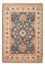 Ziegler Teppich - 98 x 68 cm - dunkelblau