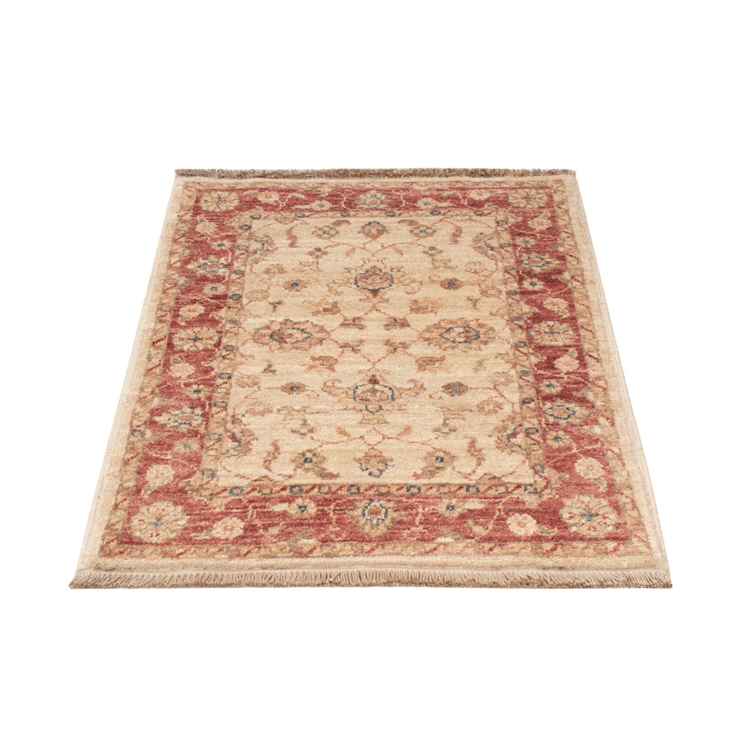 Ziegler Teppich - 84 x 62 cm - beige