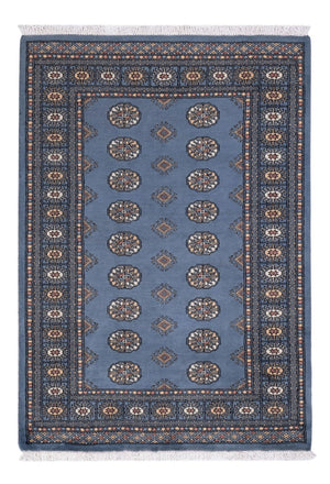 Pakistan Teppich - 185 x 125 cm - blau