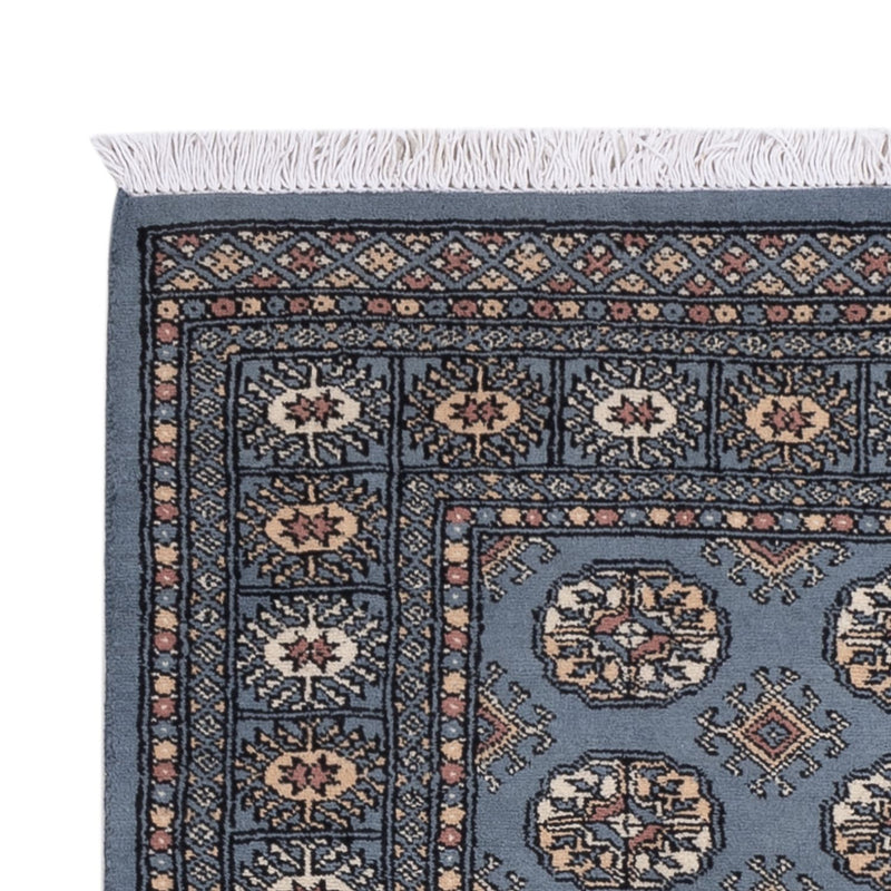 Pakistan Teppich - 183 x 124 cm - blau