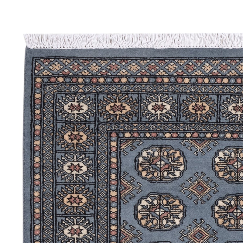 Pakistan Teppich - 190 x 124 cm - blau